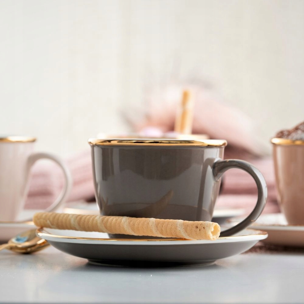 Filiżanka/spodek 220 ml PEPPER WLN VILLA ITALIA Kod producenta HH525