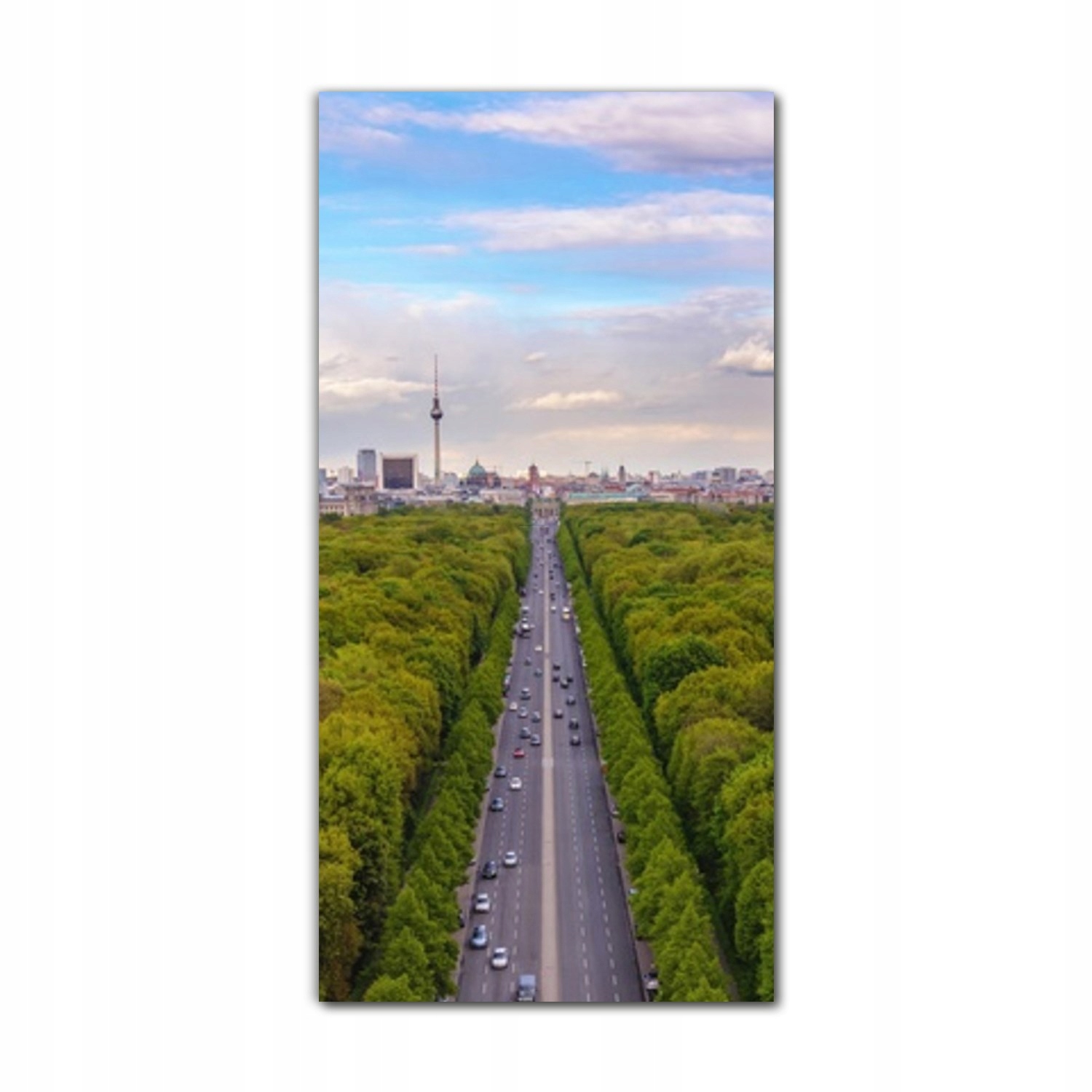 

Foto szklane do sypialni 60x120 Berlin krajobraz