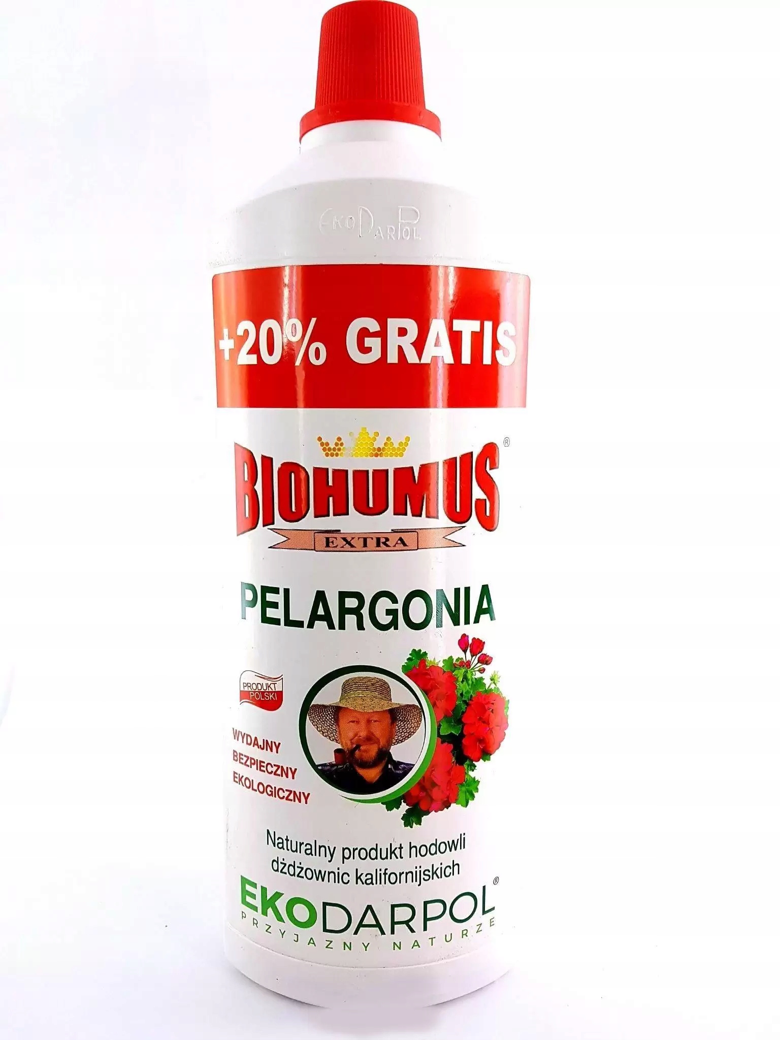

Biohumus Extra1l+20% Nawóz do Pelargonii