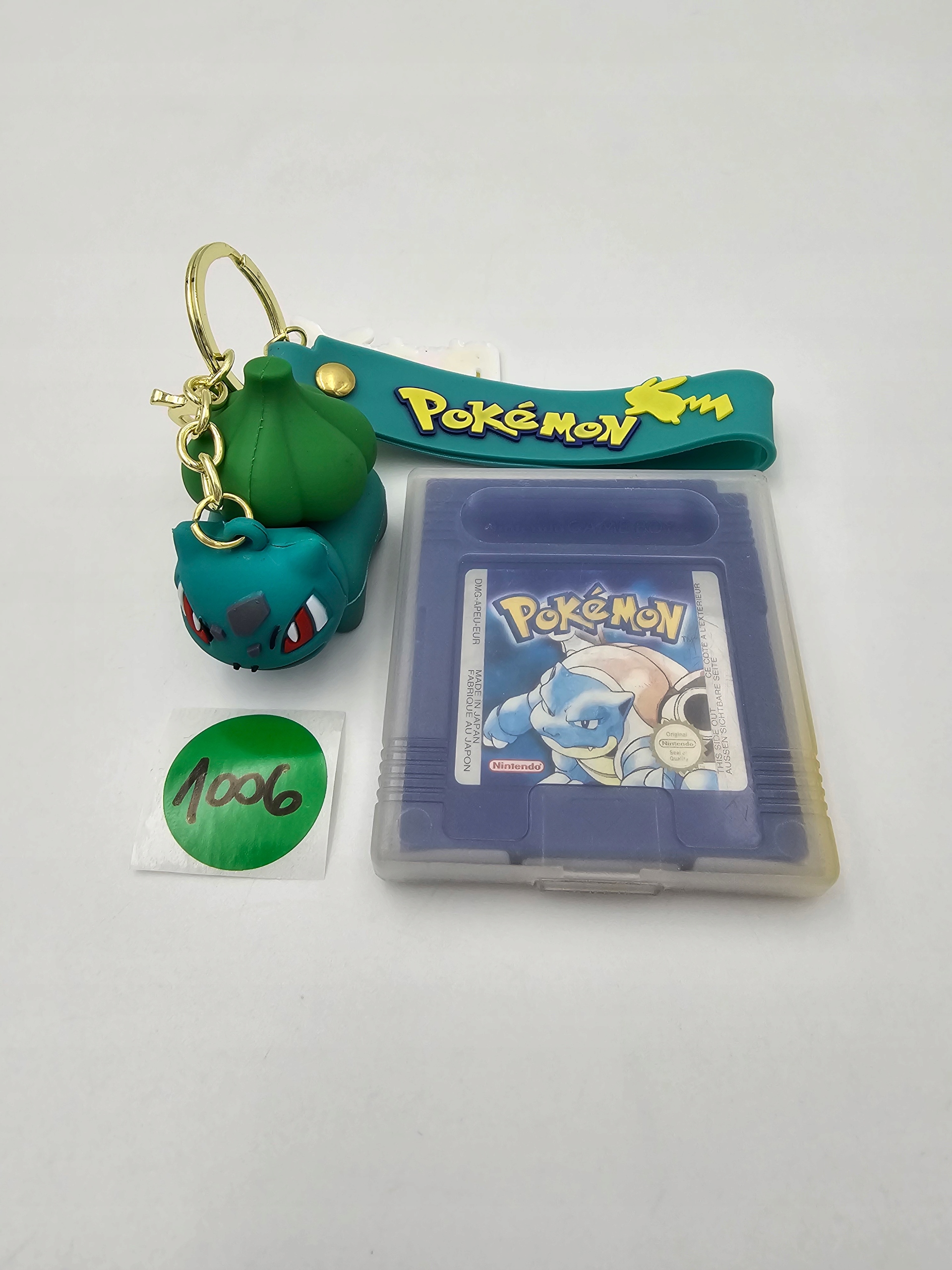 POKEMON BLUE VERSION ORYGINAŁ + GRATIS BRELOCZEK Platforma Nintendo Game Boy Color