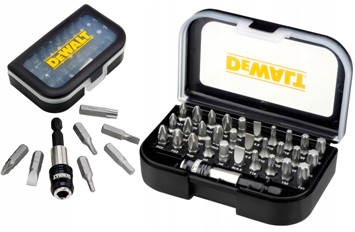 

Zestaw DeWalt DT7944TS bity końcówki wkrętarki 31e