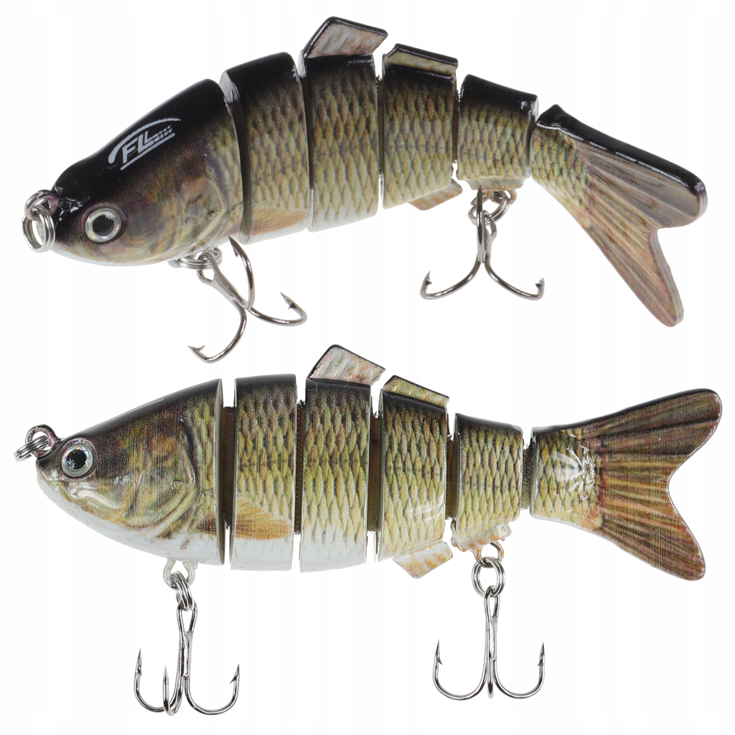 

Wobler łamany tonący karaś jerk łowny 3D 10cm 20g