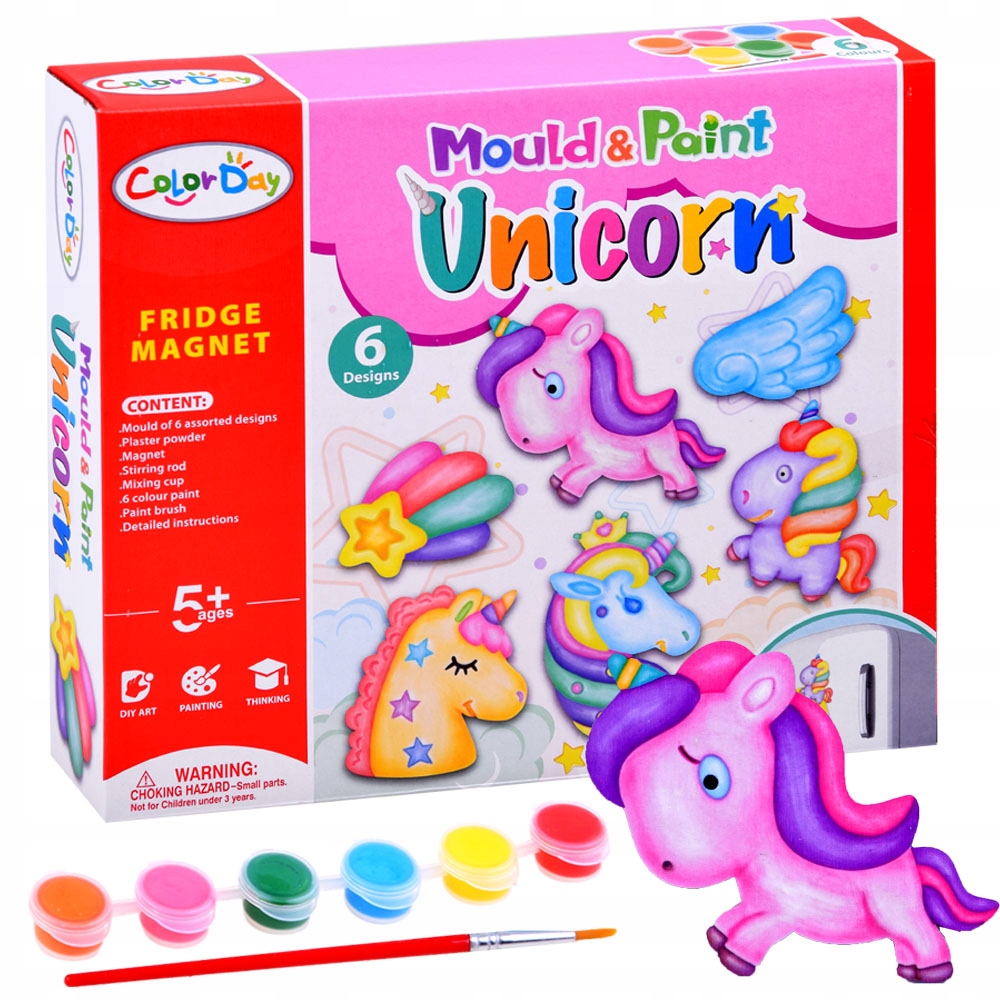 

Kreatywny zestaw magnesy Unicorn Zrób to samZA3772