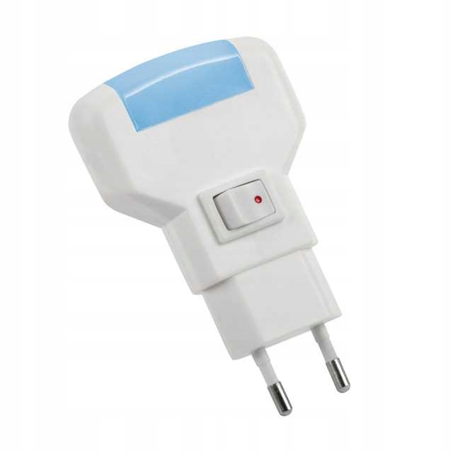 MINI LAMPKA NOCNA DLA DZIECKA DO GNIAZDA. 1W NIEBIESKA