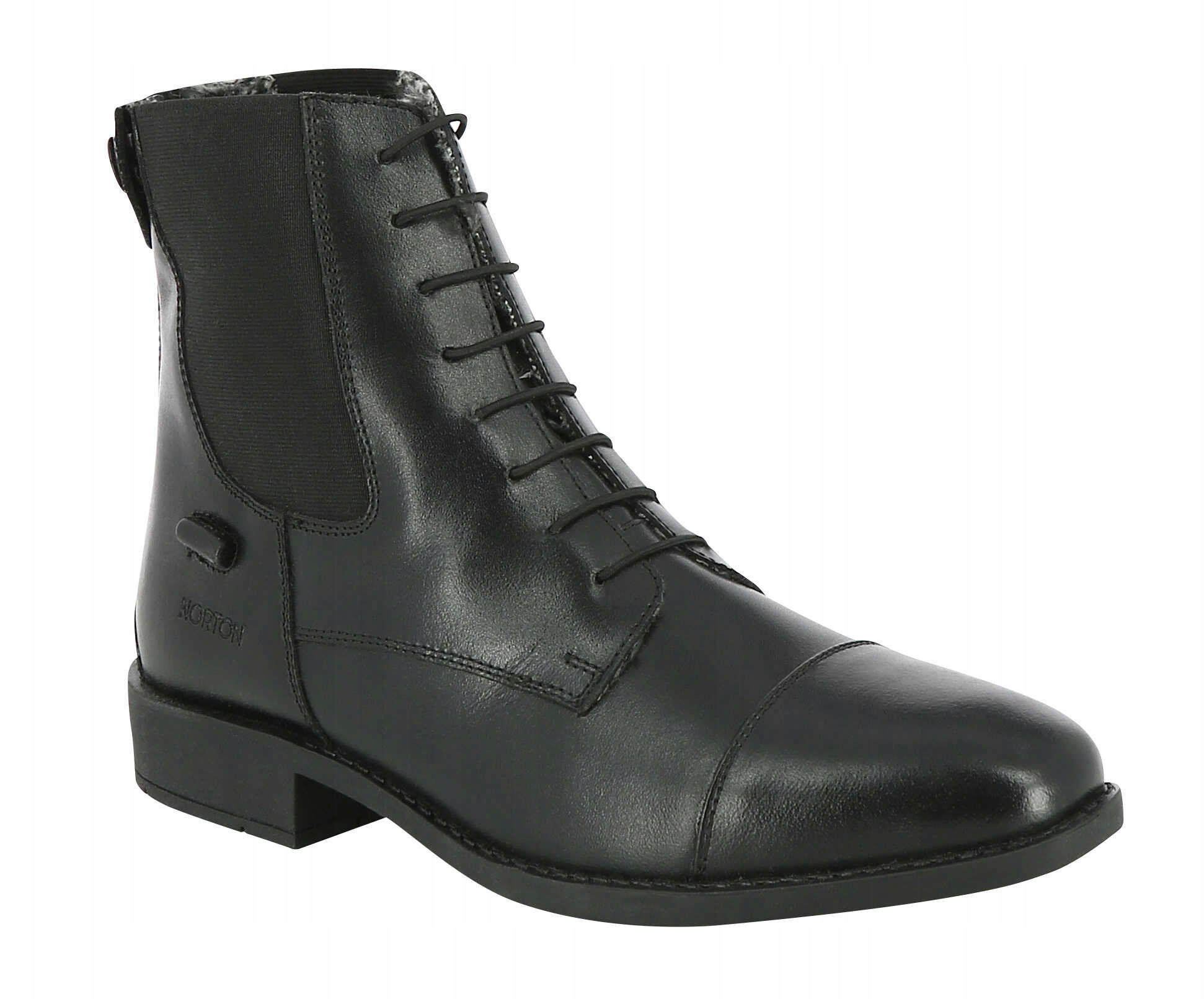 Norton Sztyblety skórzane ocieplane Lacets Winter 36