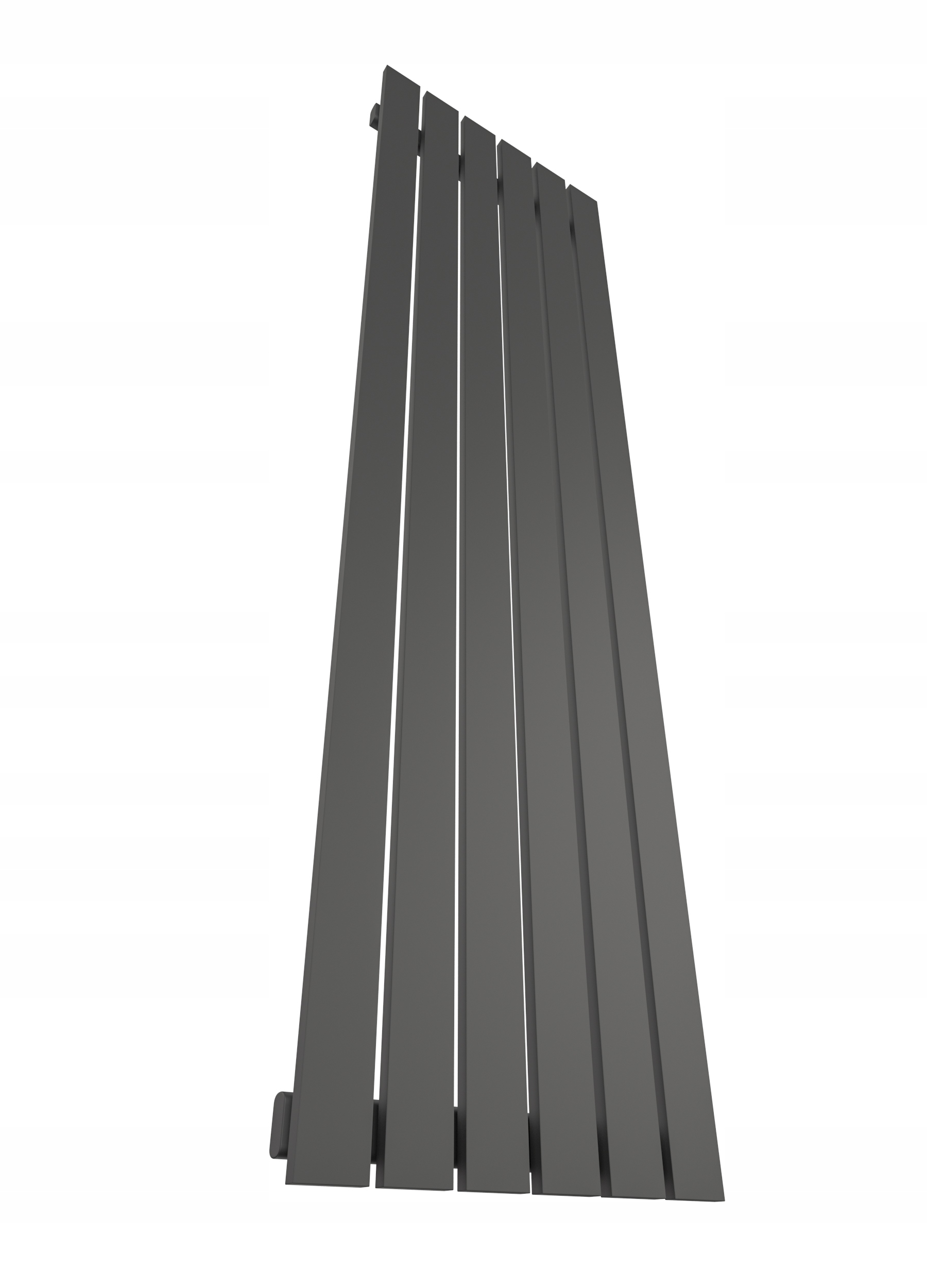 Dekoratívny panelový radiátor 160x45 Čierny Mat