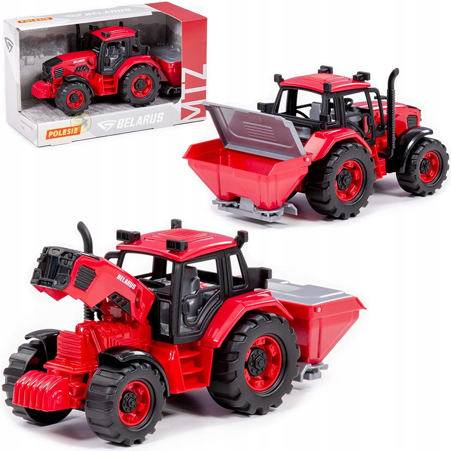 

Traktor Polesie Belarus Ciągnik Z Siewnikiem Siewk
