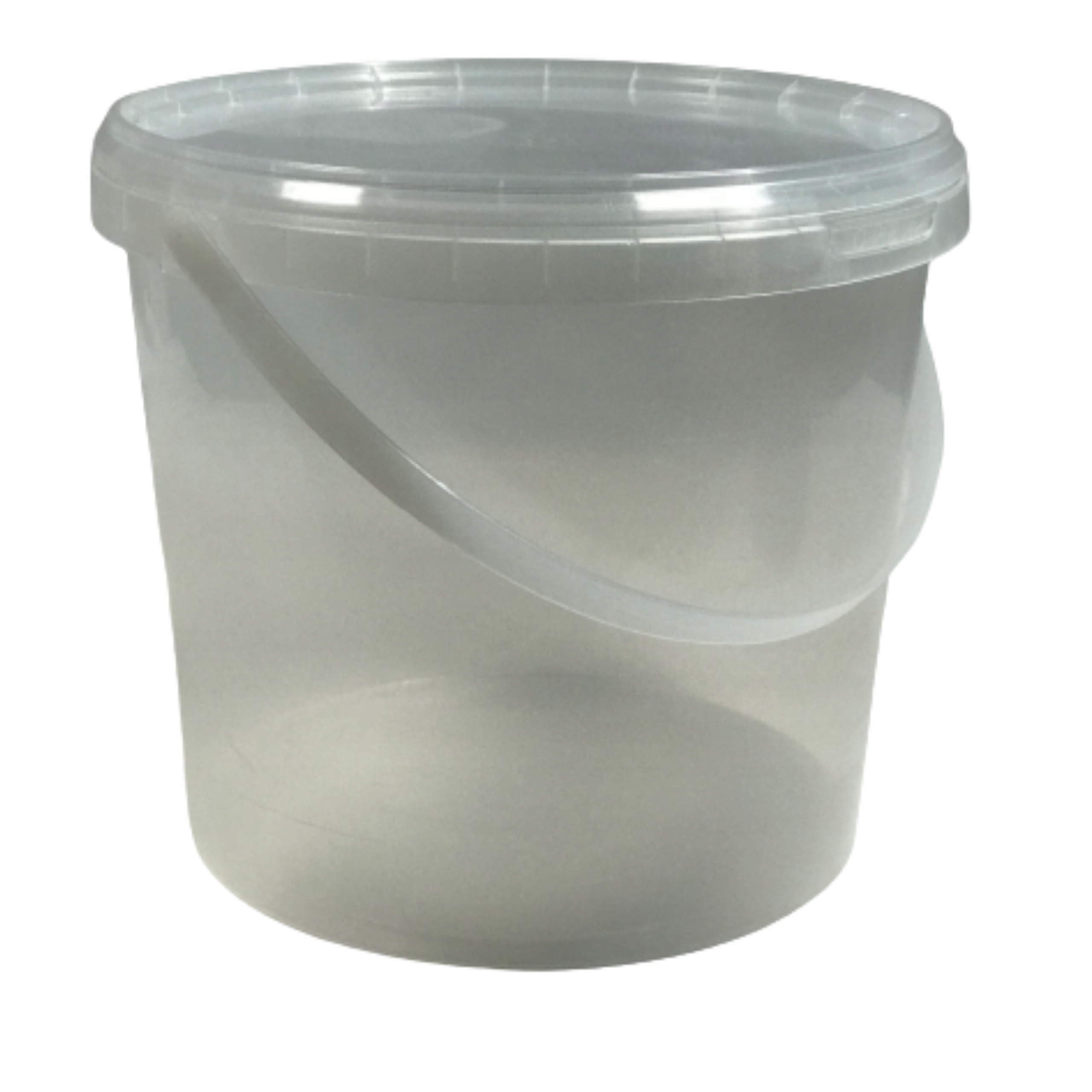 

Wiadro plastikowe 2 Litry z pokrywką i plombą