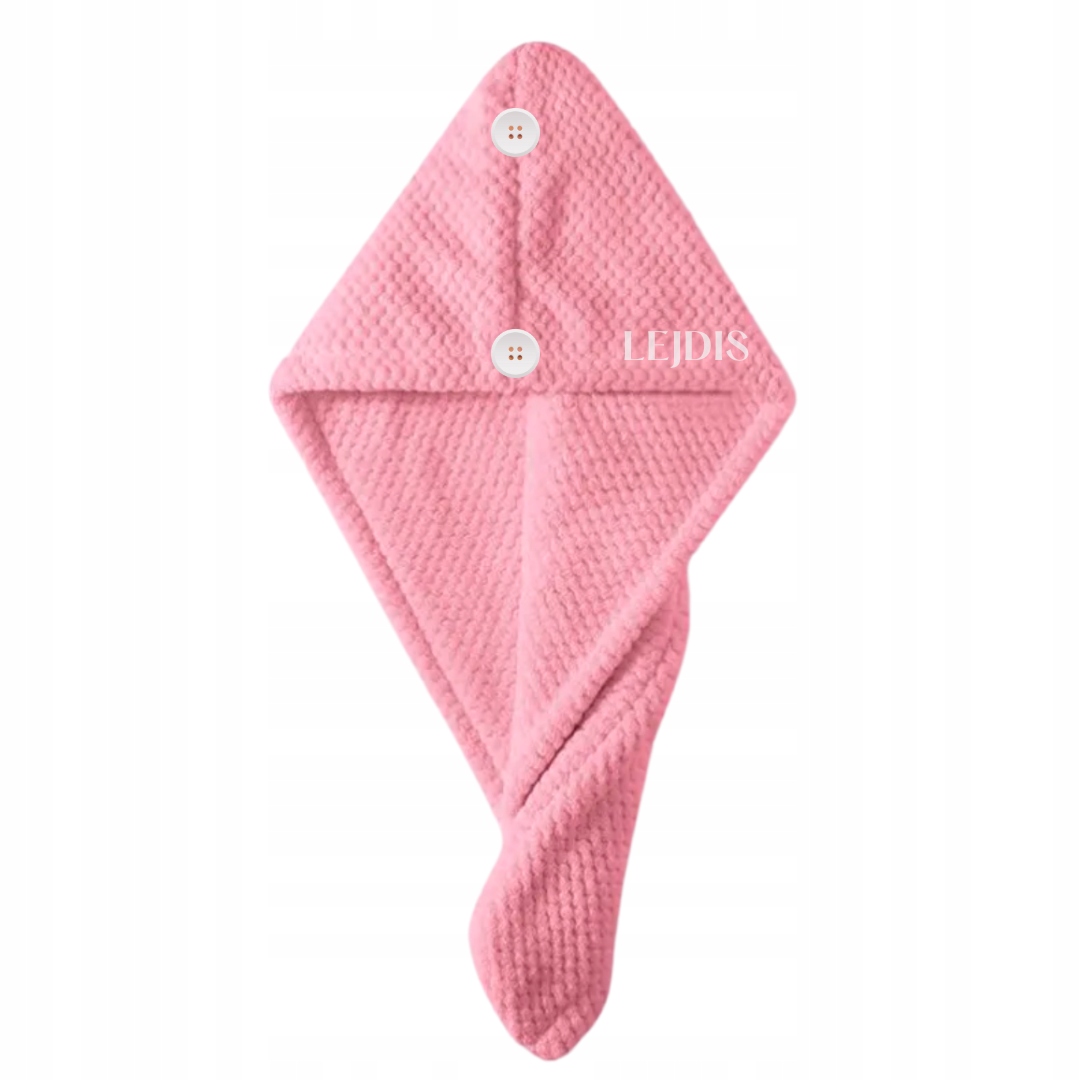 LEJDIS Turban ręcznik do włosów mikrofibra