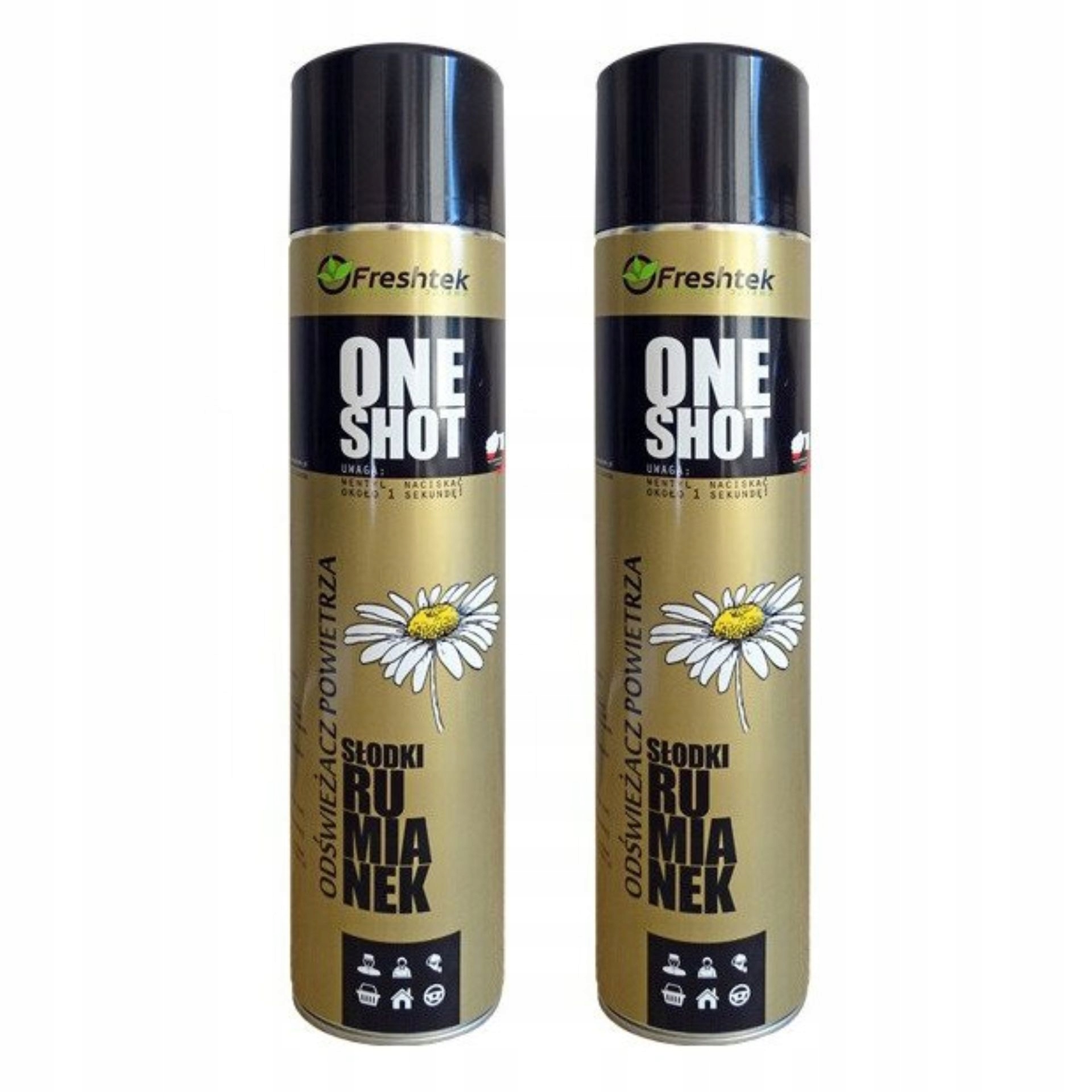 

One Shot Odświeżacz powietrza 600ml rumianek x2szt