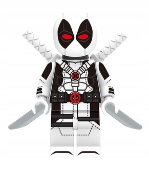 

Klocki Bohater figurka White Deadpool