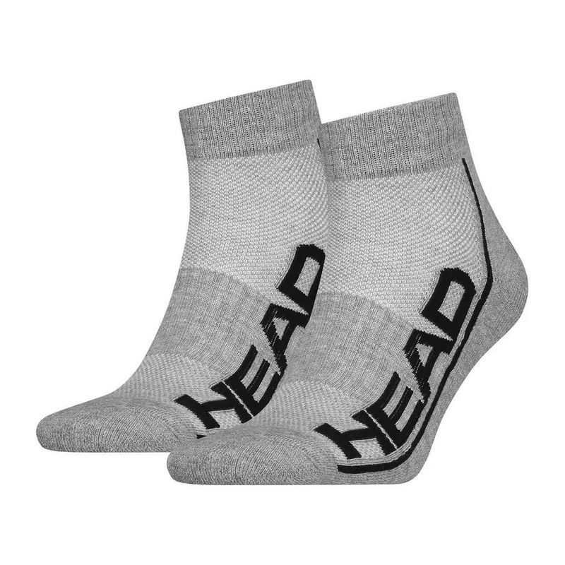 Skarpety Head Performance Quarter 2P Grey 35-38