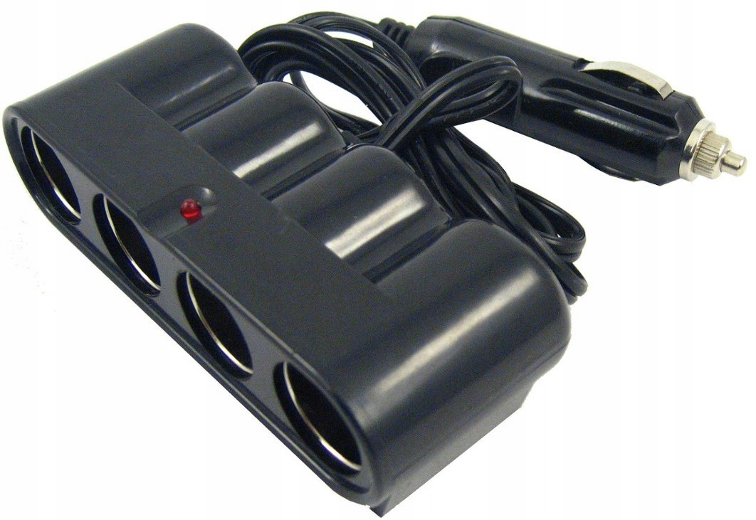 

Rozgałęziacz samochodowy 4 wejścia 12V 24V Kabel
