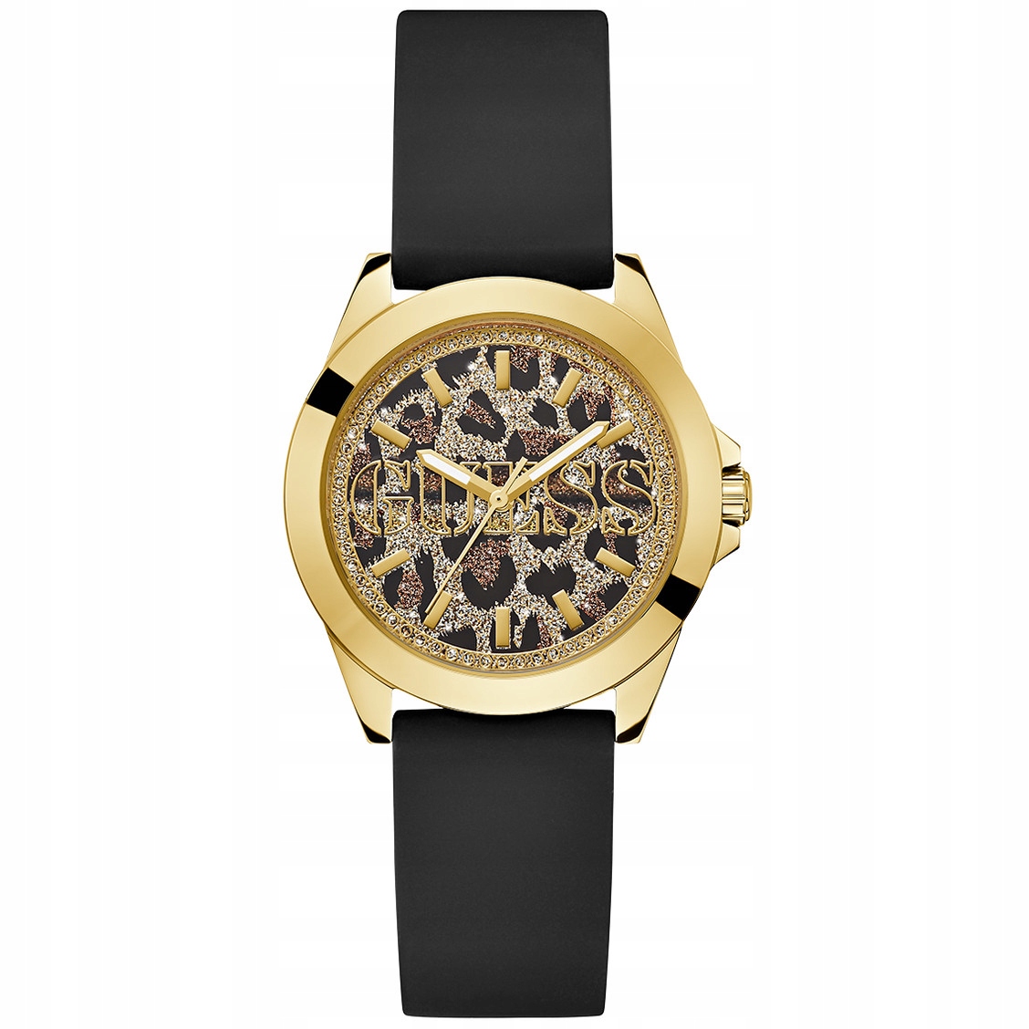Dámské hodinky Guess GW0749L2 Zirkony černé