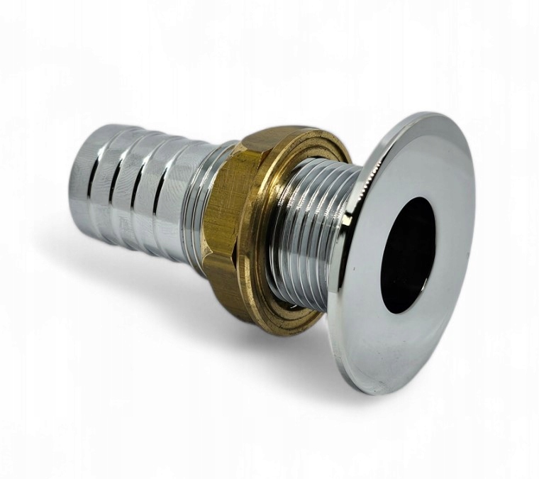 ODPŁYW Z KOKPITU 1 1/4'' X 38MM MOSIĄDZ CHROMOWANY