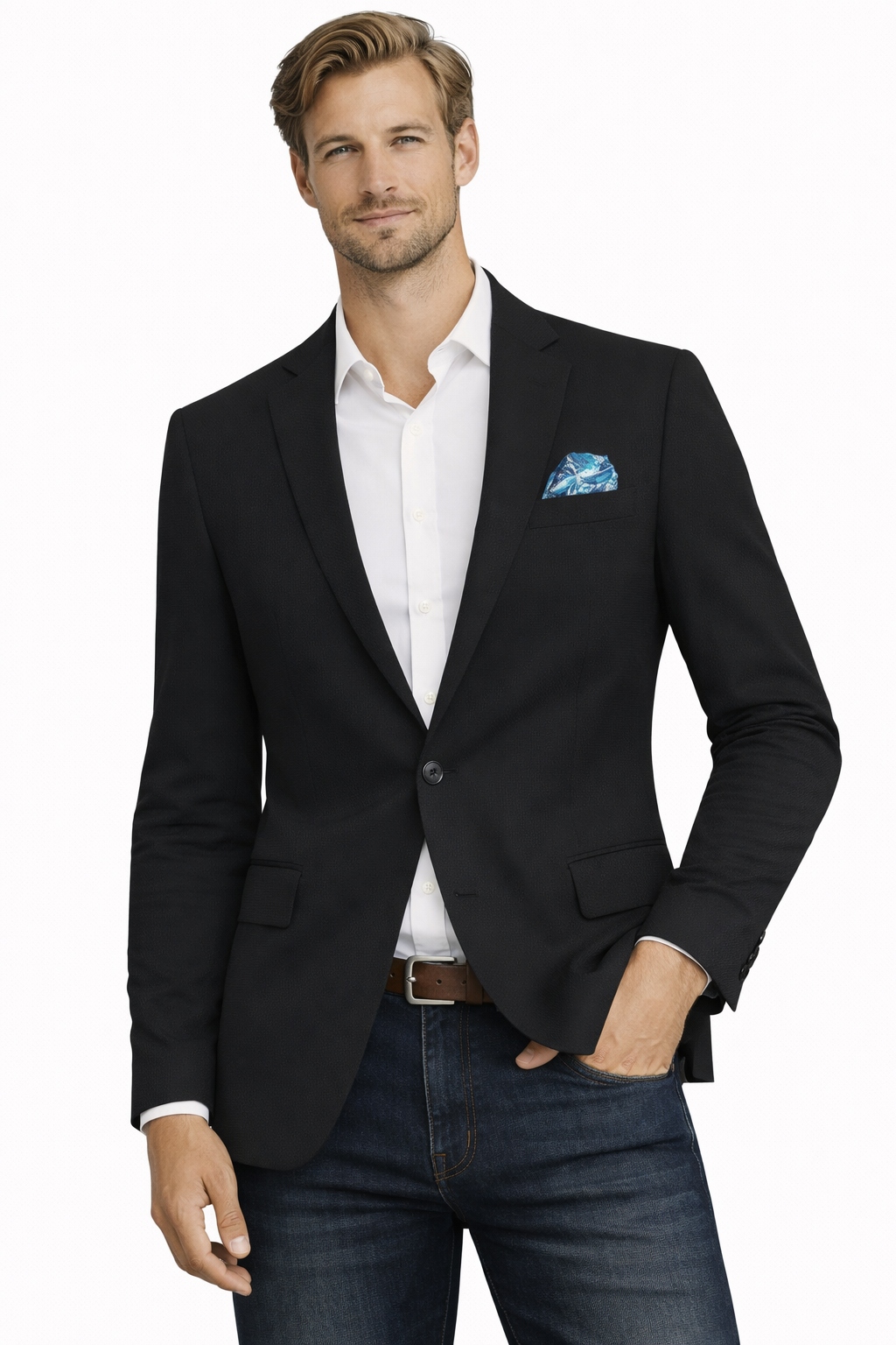 Sako 24406 Black, klasická, elegantní, ležérní, černá