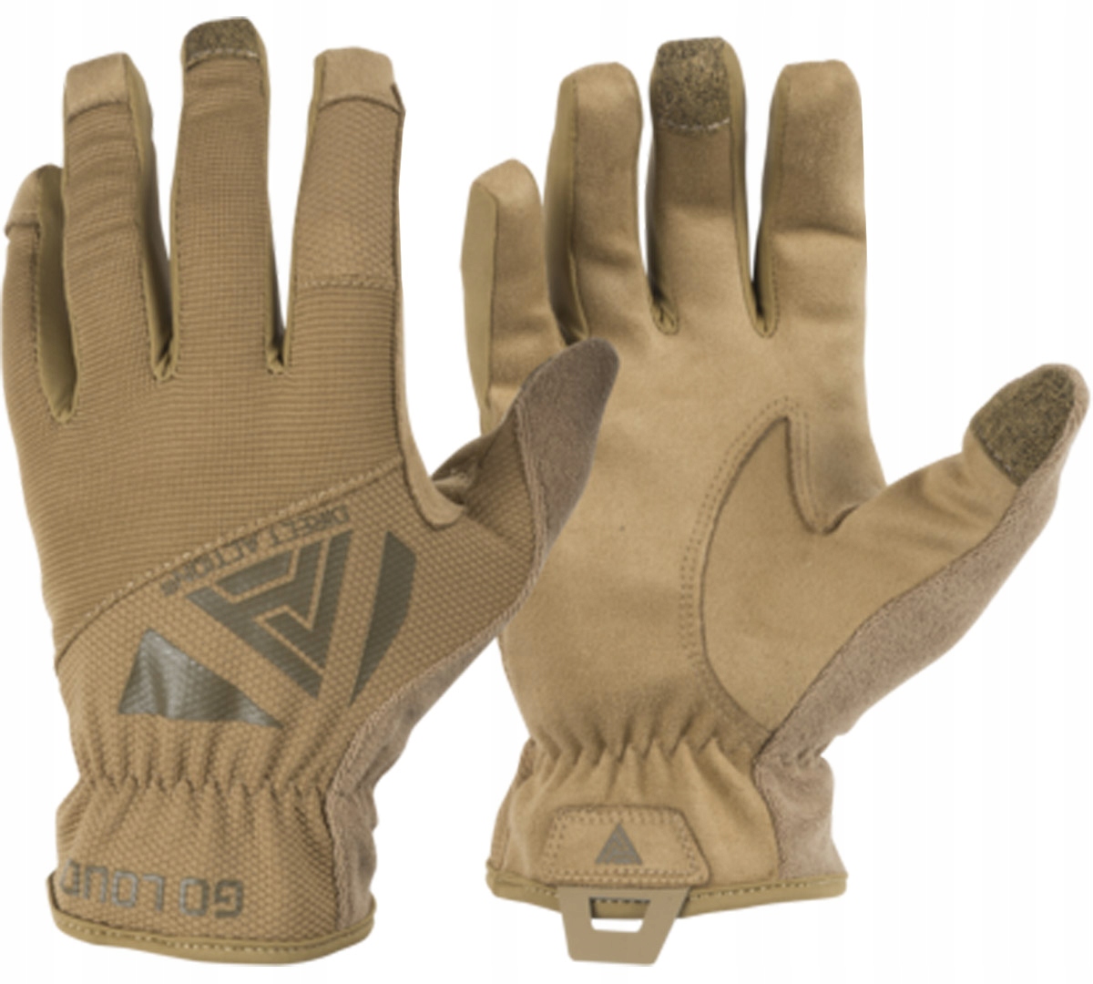 Taktické rukavice Touch Screen Da Light Direct Action Coyote S