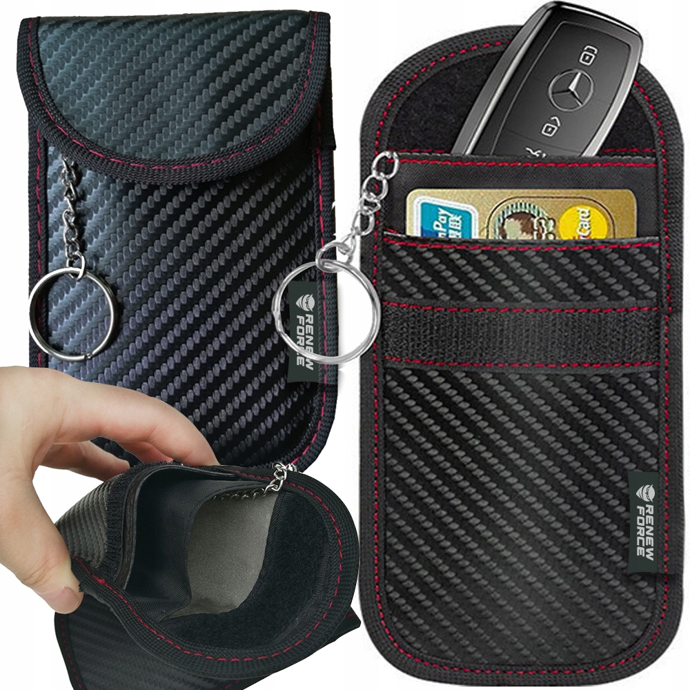 

Etui Blokada Kluczyka Kart Pokrowiec Keyless Rfid