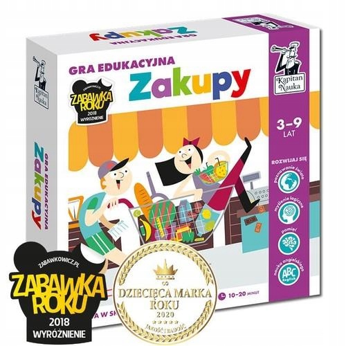 

Zakupy. Gra edukacyjna. Kapitan Nauka