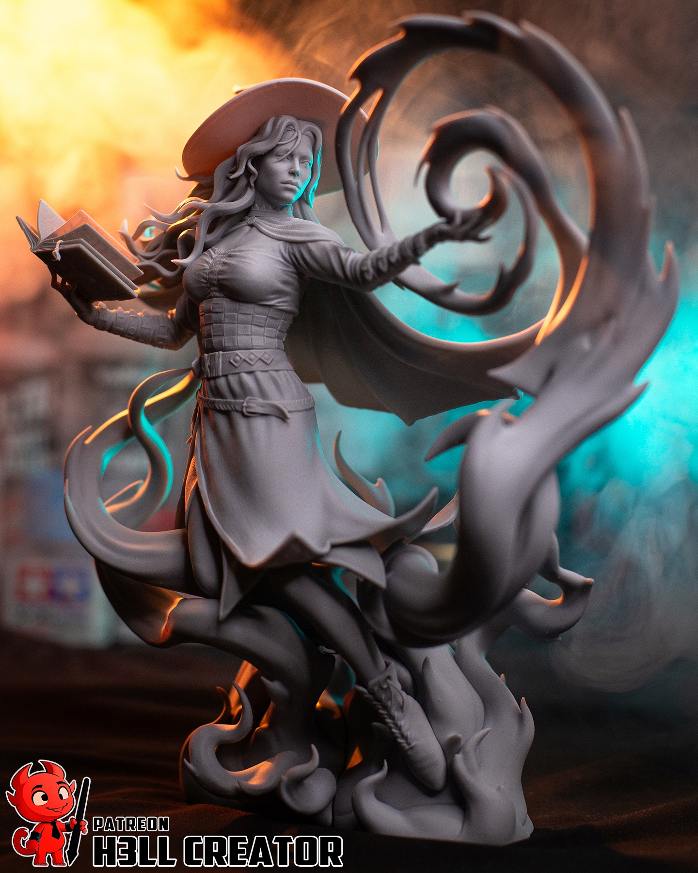 Figurka Tasha Forgotten Realms H3ll Creator 3D tisk 14K Dárek