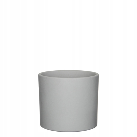 

cylindryczna szara doniczka ceramiczna Era 17/14