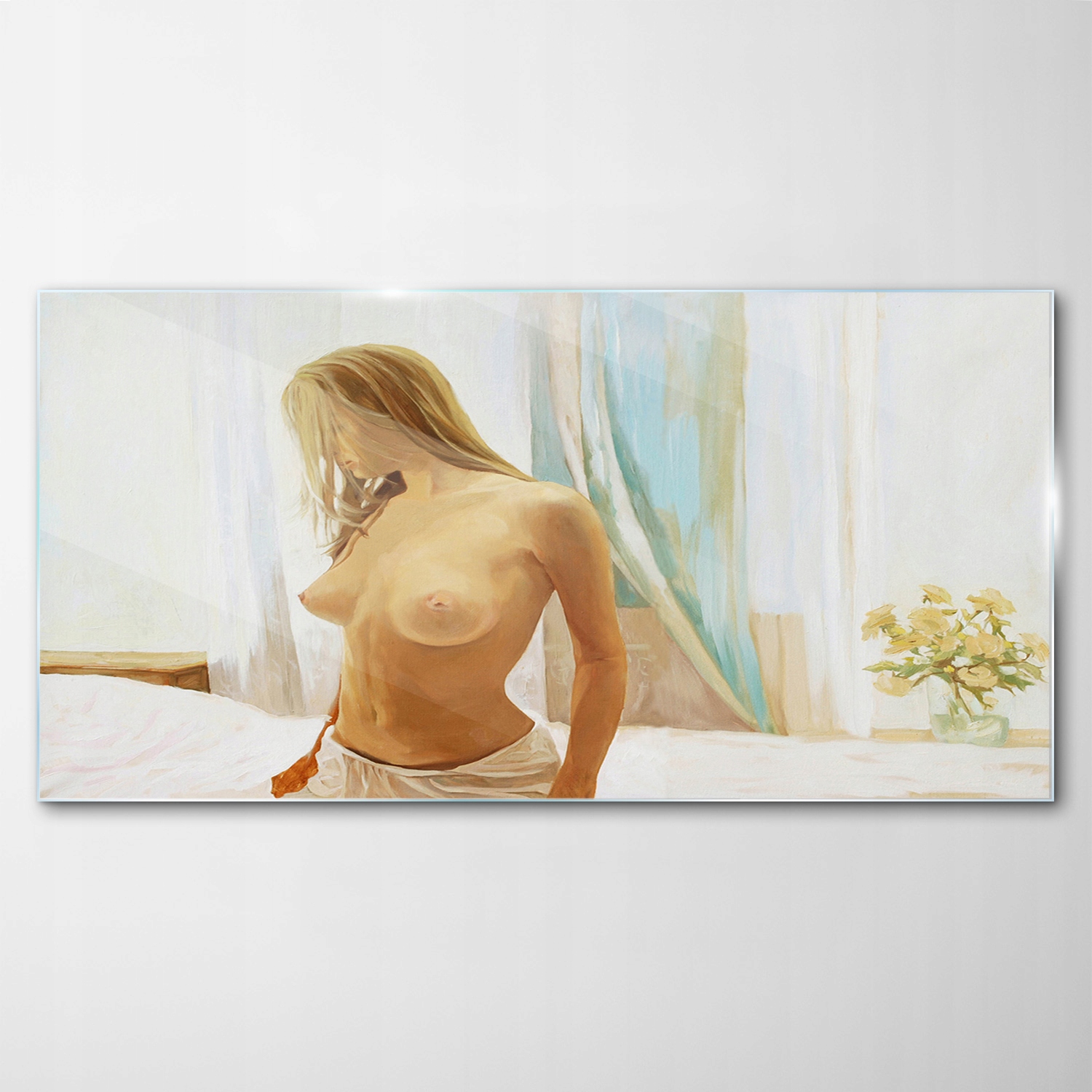 

Obraz na Szkle Dekor Poranek Dziewczyna 120x60