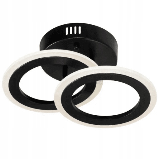 Malý moderný stropné svietidlo s čiernymi očami, dodatočné osvetlenie kuchyne