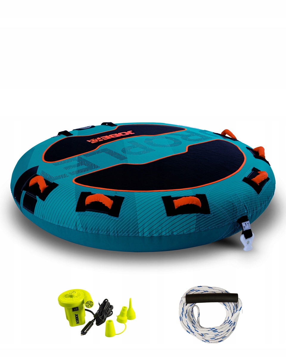 KOŁO JOBE DROPLET 2 OSOBOWE ZESTAW ponton tuba HOLOWANE do ciągania 2 osób