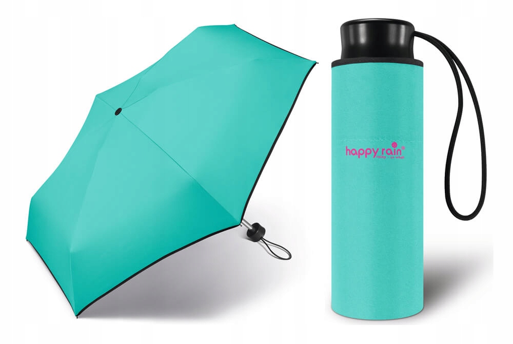 

Kieszonkowa Ultra Mini parasolka Happy Rain 16 cm