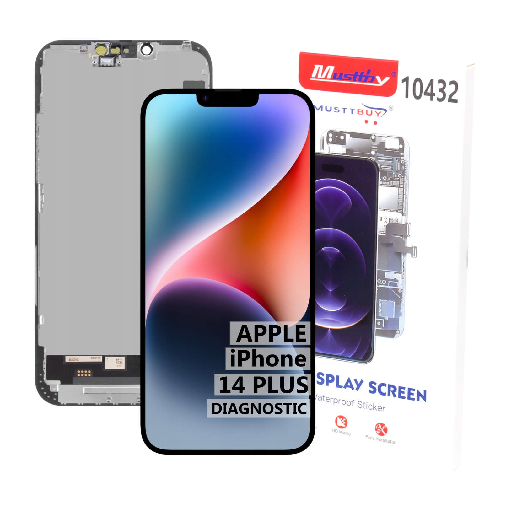 Soft Oled Displej Programovatelný jako Originál pro Apple iPhone 14 Plus