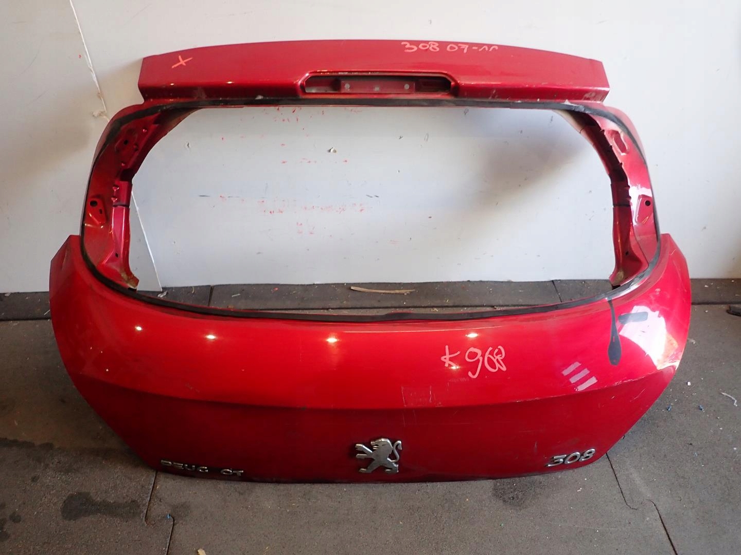 trunk door PEUGEOT 308 T7 2007-2013 HB