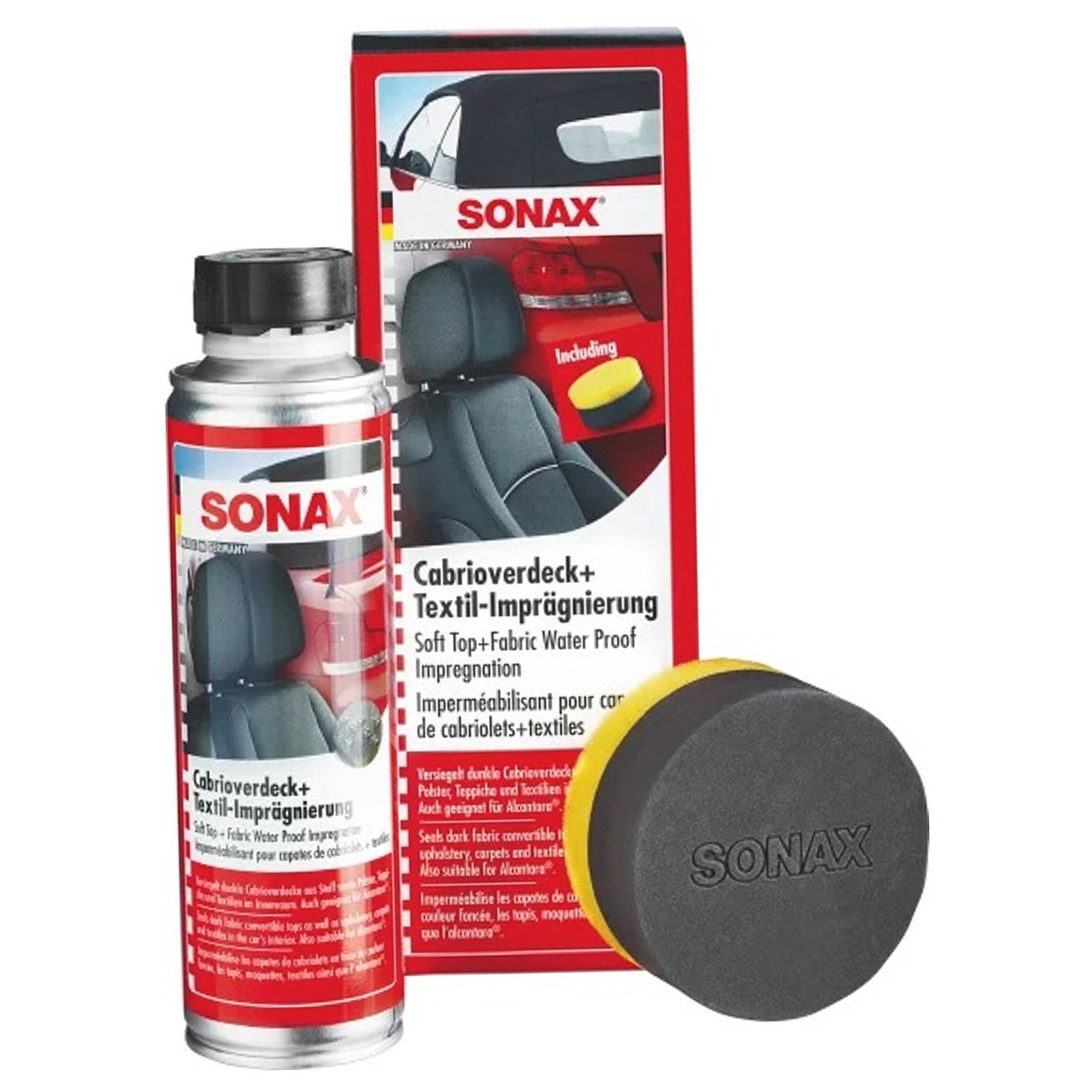 SONAX IMPREGNAT DO DACHU I TAPICERKI W KABRIOLECIE