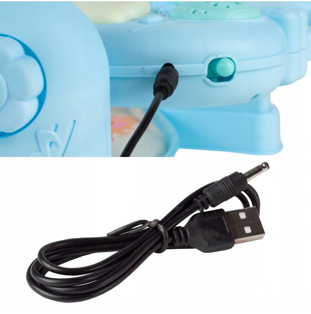 INTERAKTYWNA MATA EDUKACYJNA Z PIANINKIEM 3w1 MATA DLA MALUSZKA + ZABAWKI Marka Stator