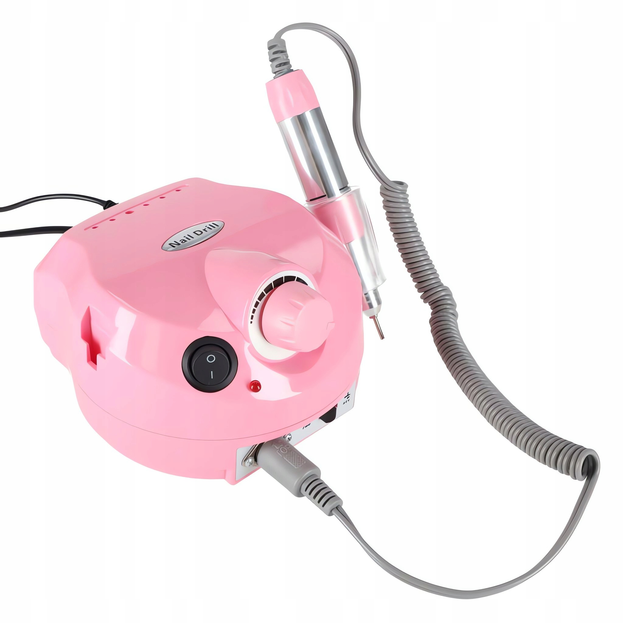 Kik KX2977 Bruska na nehty s nástavci 35000 obr/min, 65 W, růžová