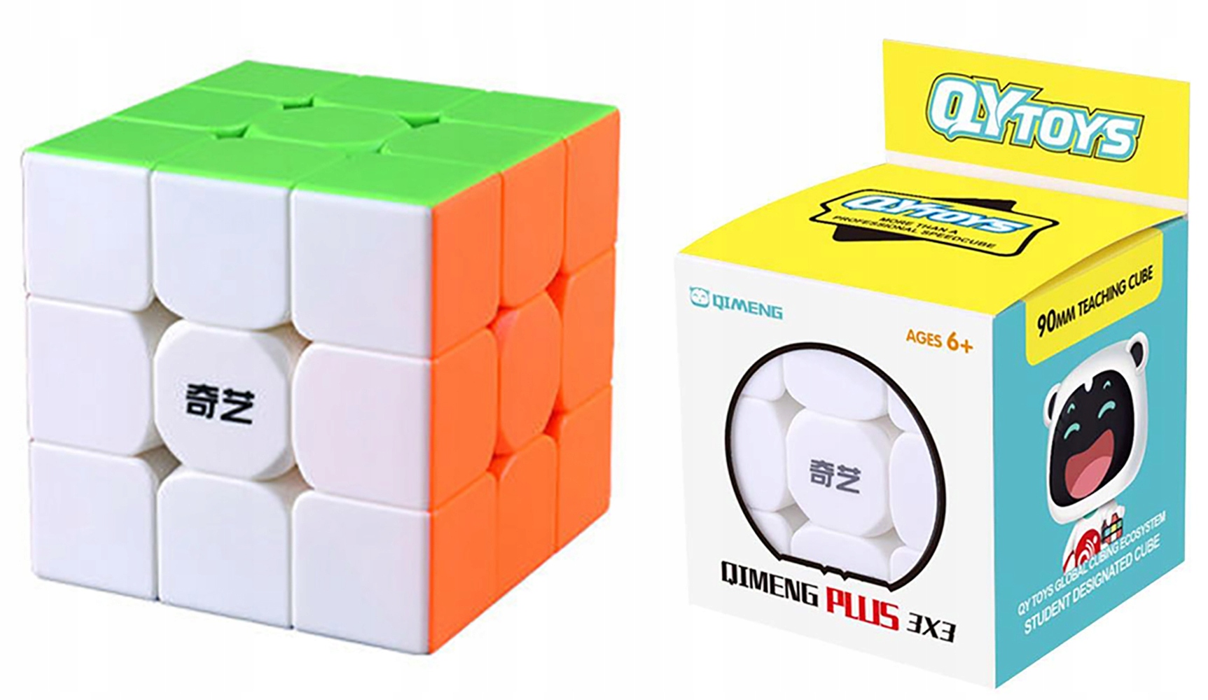 KOSTKA QiYi QIMENG PLUS 3x3x3 50% WIĘKSZA 9 cm