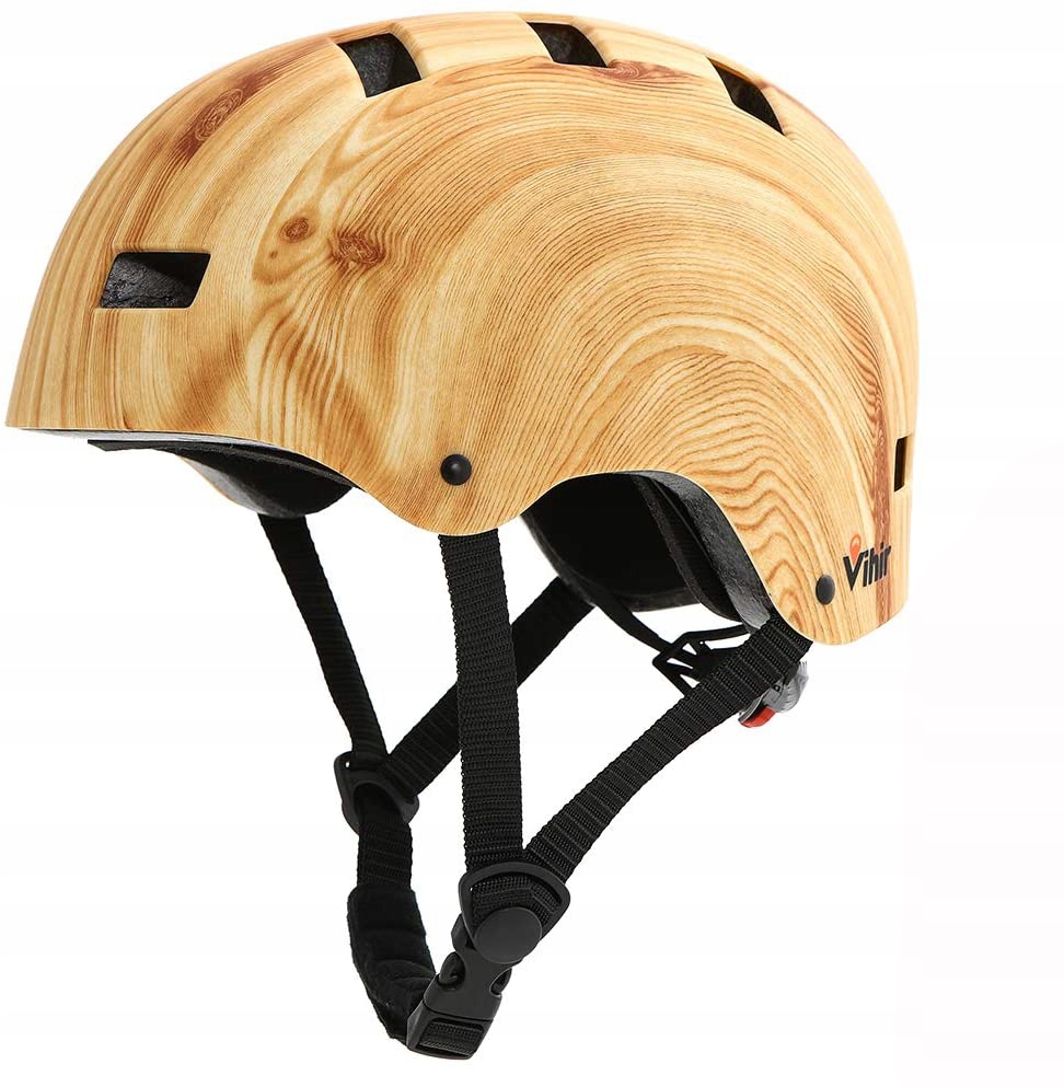 Kask Rowerowy Miejski na Deskorolkę Rolki Hulajnogę Regulowany Abs Vihira