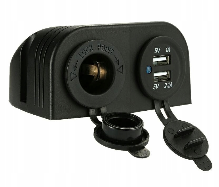 

Rozgałęziacz Ładowarka 12/24V -2xUSB- 3,1A -cyrus