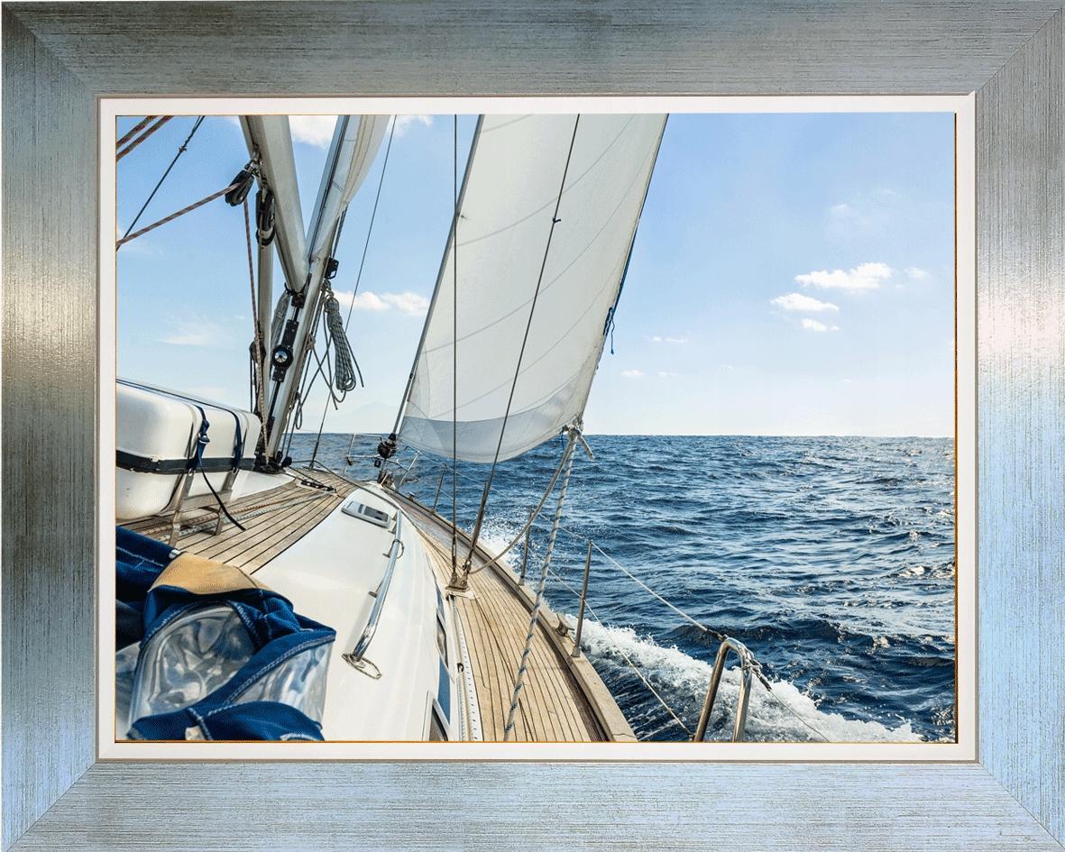 obrazy na ścianę W PIĘKNEJ SREBRNEJ RAMIE