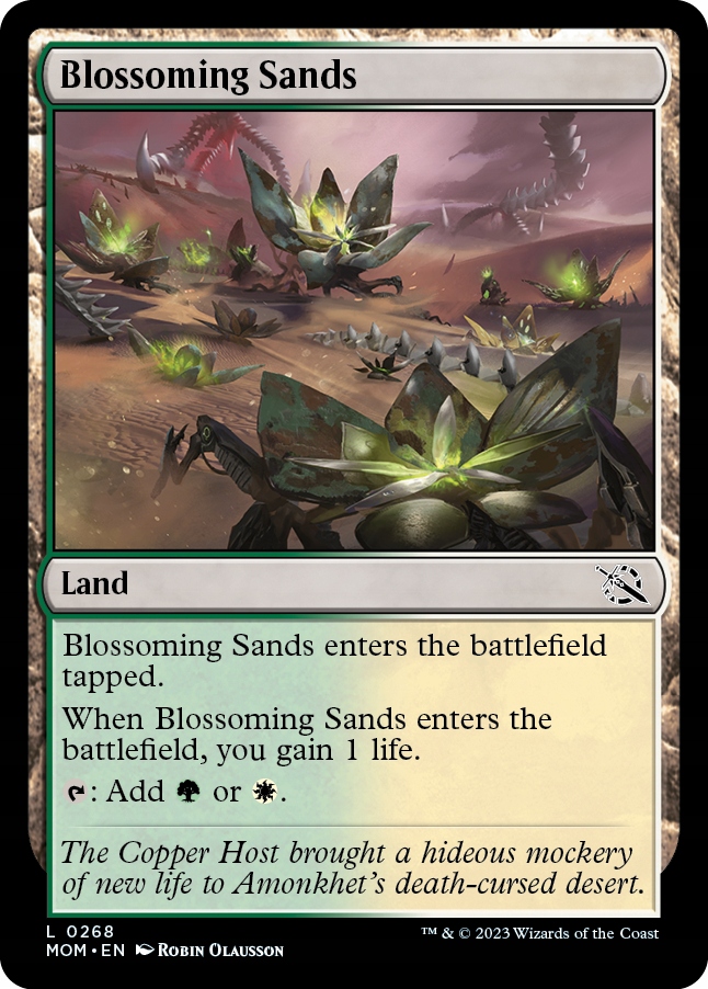 Mtg 4x Blossoming Sands