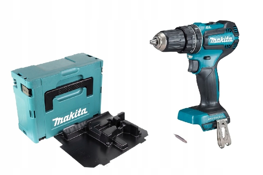 Makita Wiertarko-wkrętarka Ud. 60Nm Lxt 18V Makpac solo DHP485ZJ