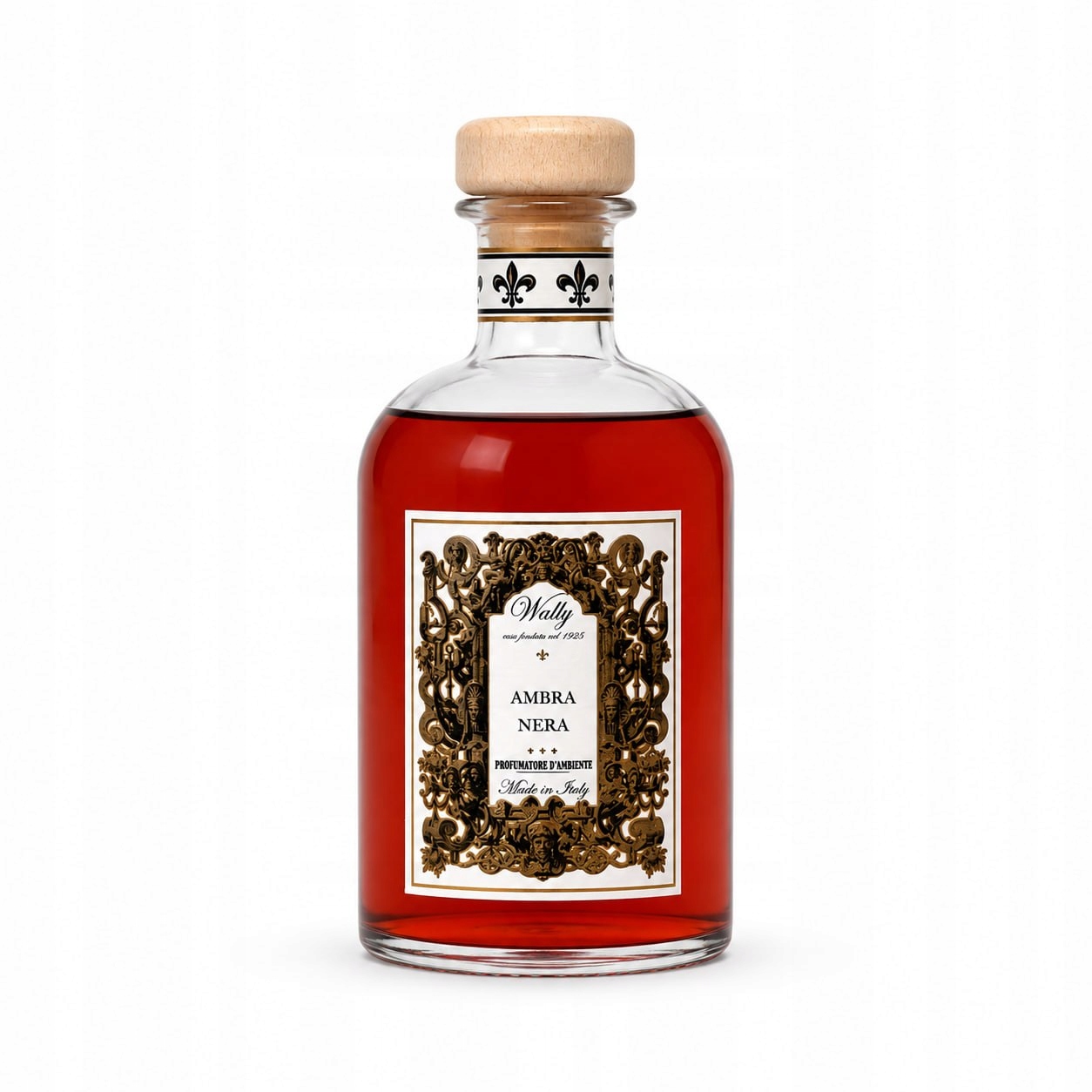 Exkluzivní florentský Difuzér s vůní Wally 1925 Ambra Nera 250 ml