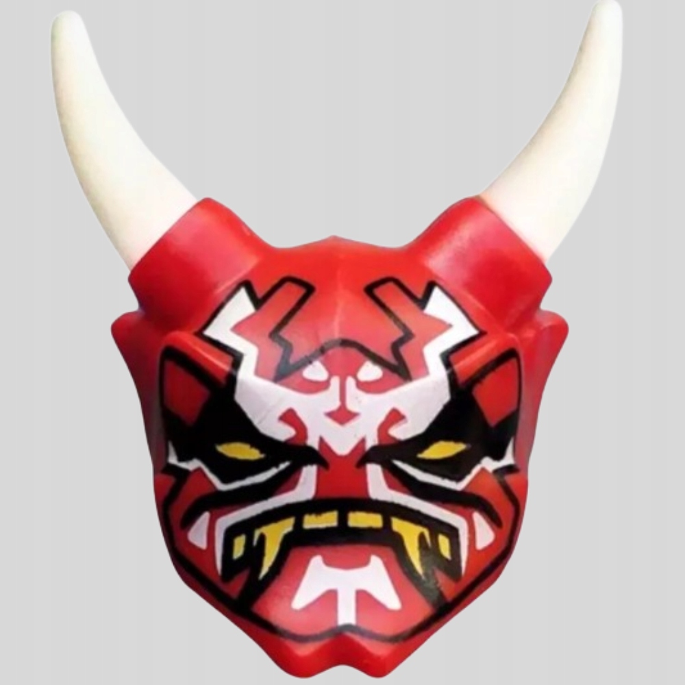 Nová Lego maska Ninjago 35636pb03 Maska Oni pomsty s helmou a rohy
