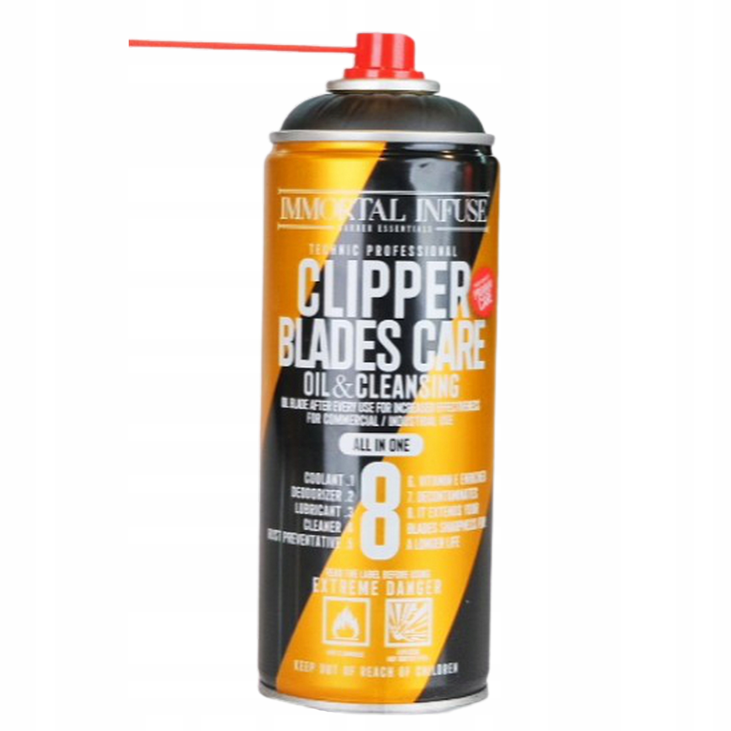 

Immortal Clipper spray 8w1 dezynfekcja maszynek