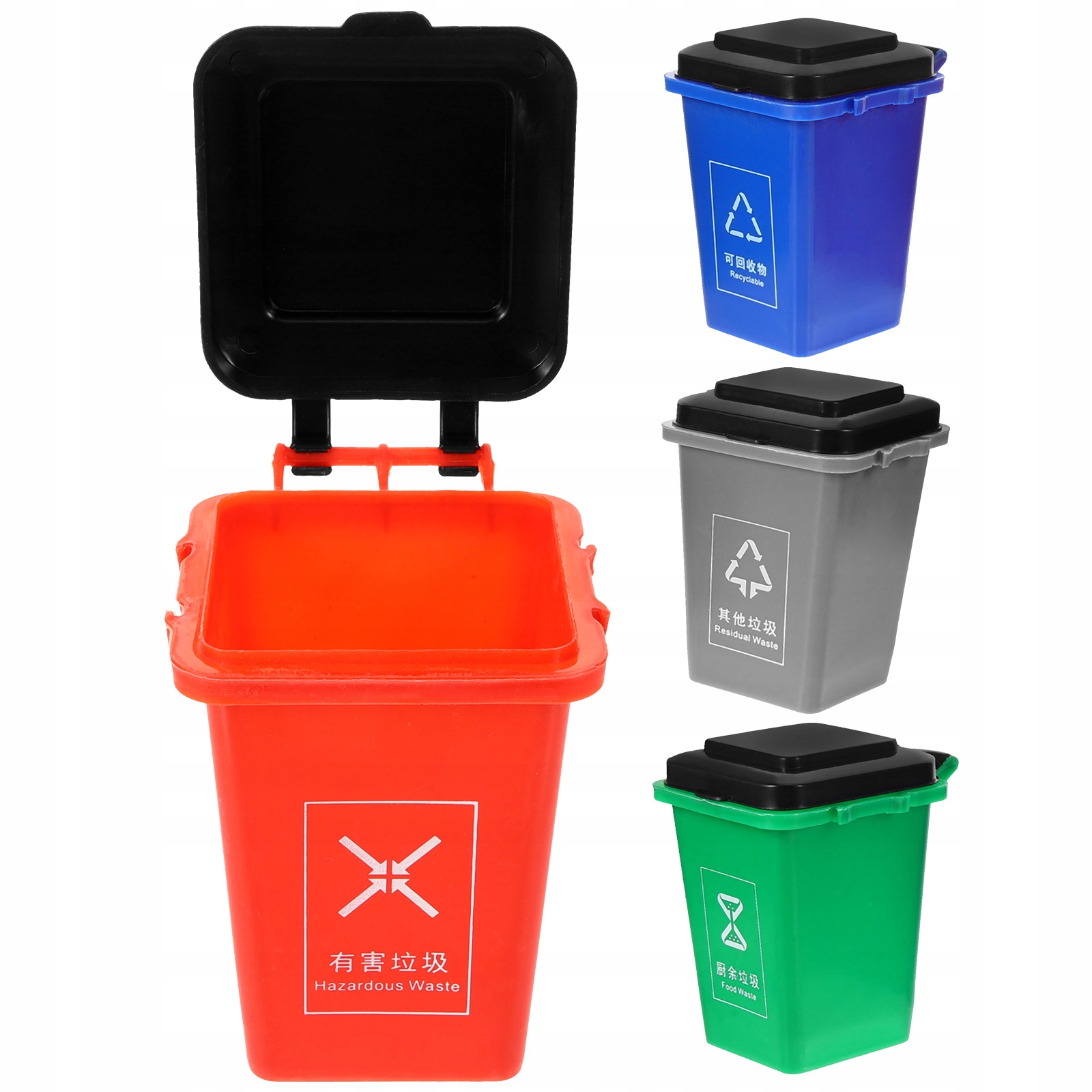 Mini kosz na śmieci dla dzieci – zestaw studencki Marka inna