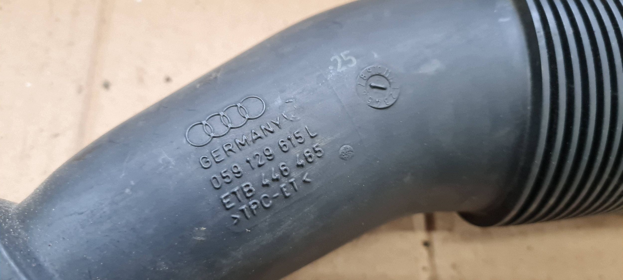 A7 4G Schlauch rohr luft 3.0 TDI 059129615L A6 C7 4G