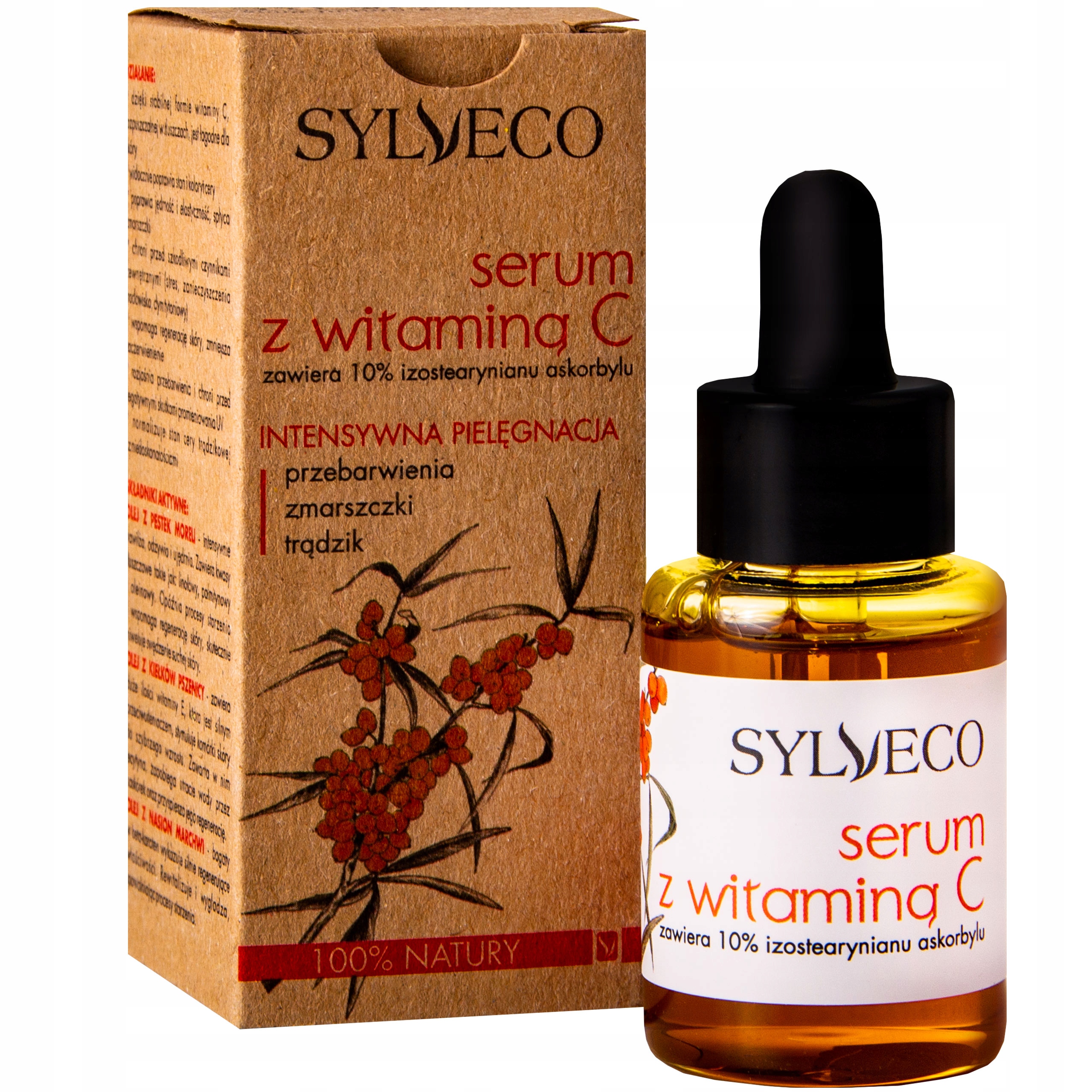 

Sylveco serum rozjaśniające przebarwienia z wit C