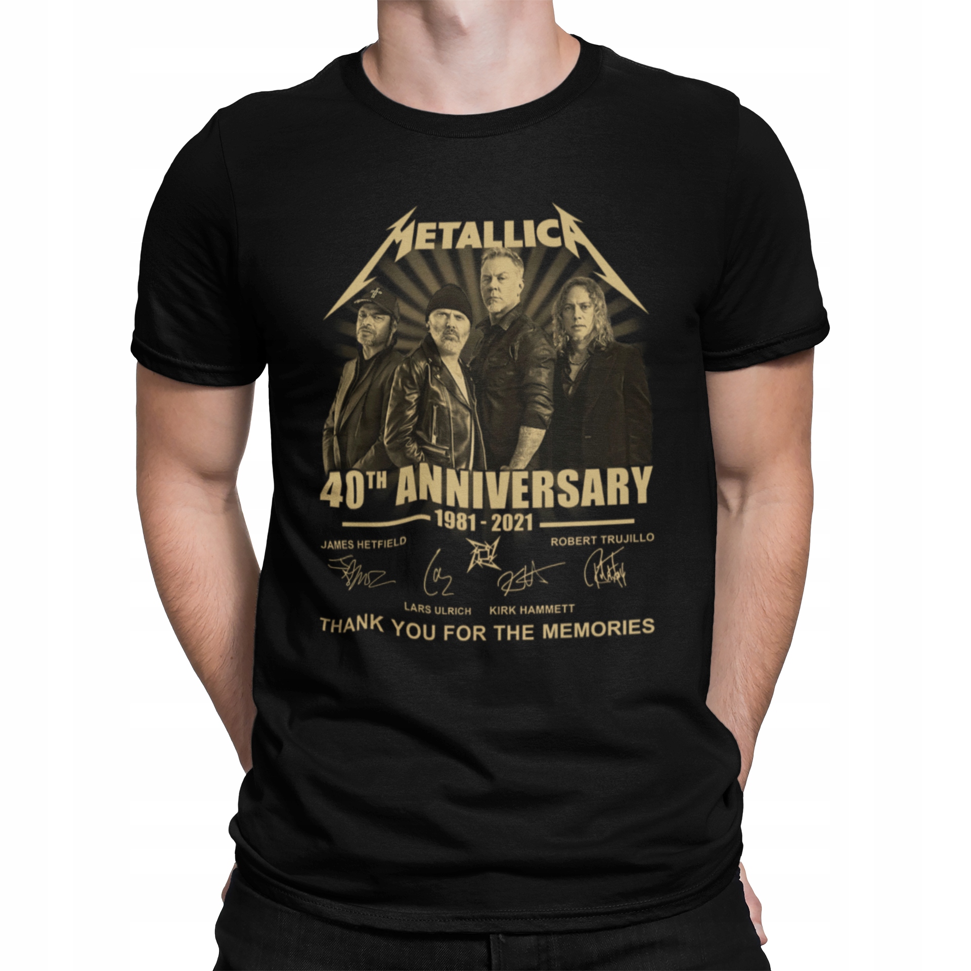 

Metallica T-Shirt Koszulka 40 lecie Metal S