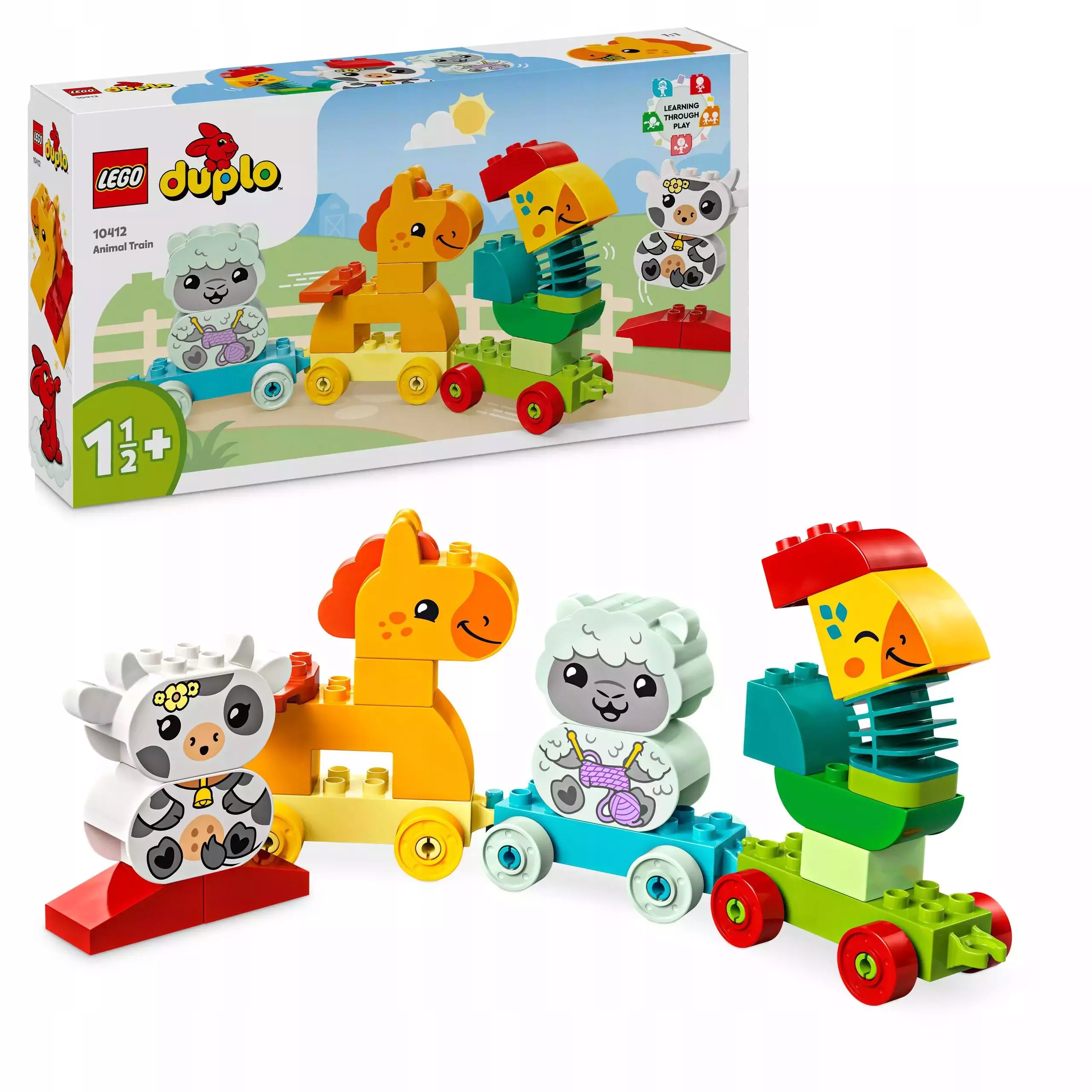 Lego Duplo Vláček se zvířátky 10412