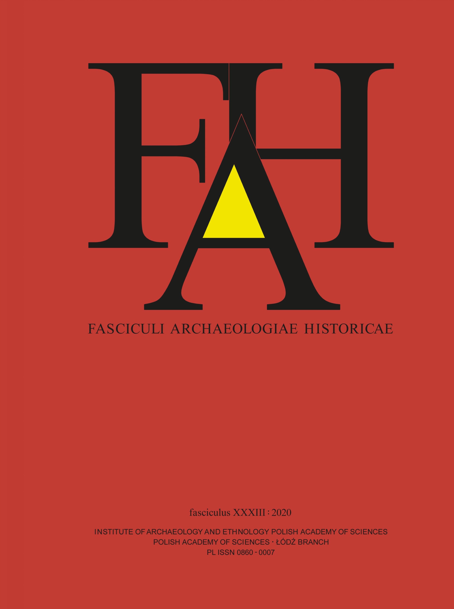 Fasciculi Archaeologiae Historicae 33 2020