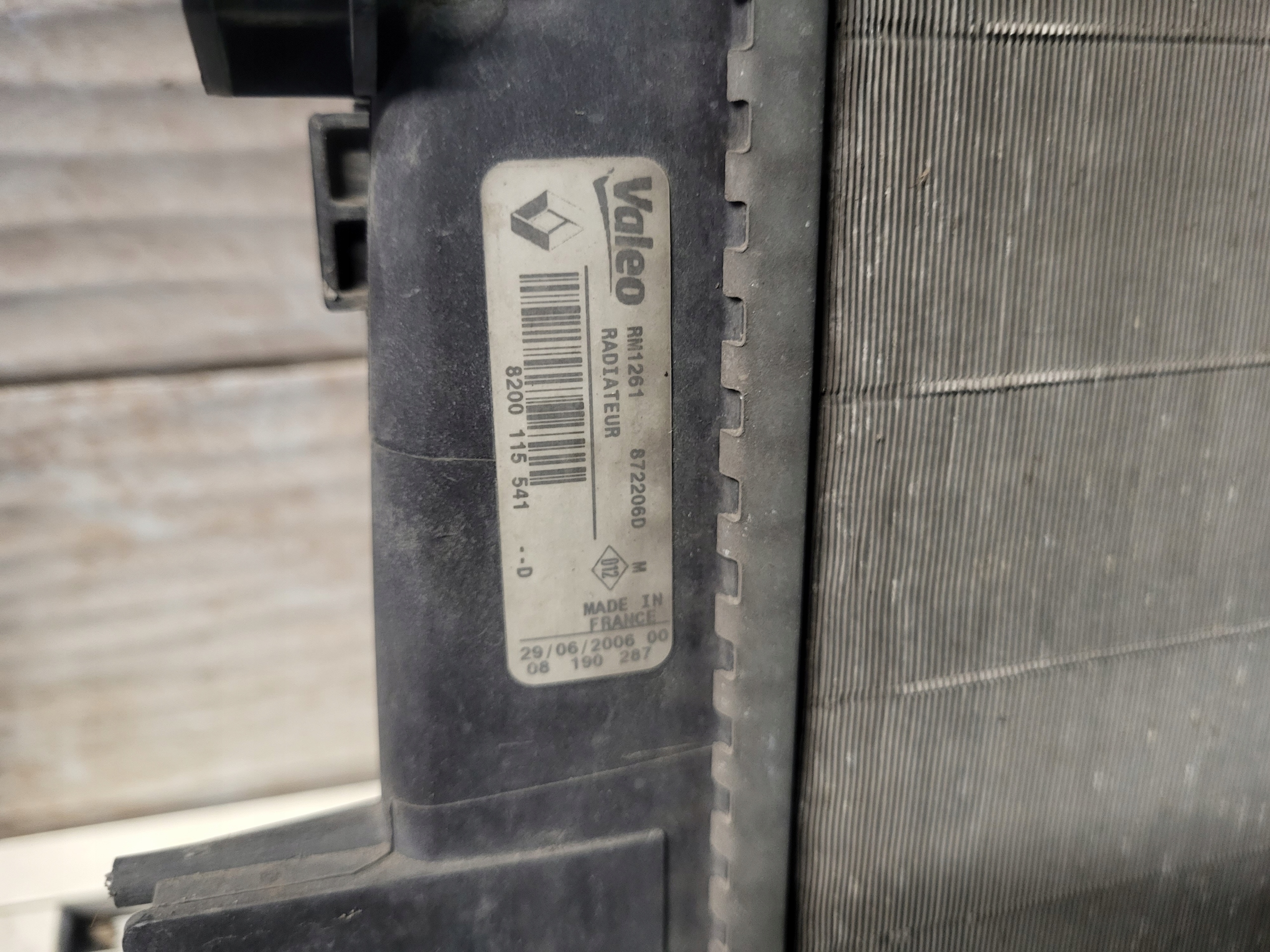 vízhütö ventilátor RENAULT MEGANE II 1.6 16V